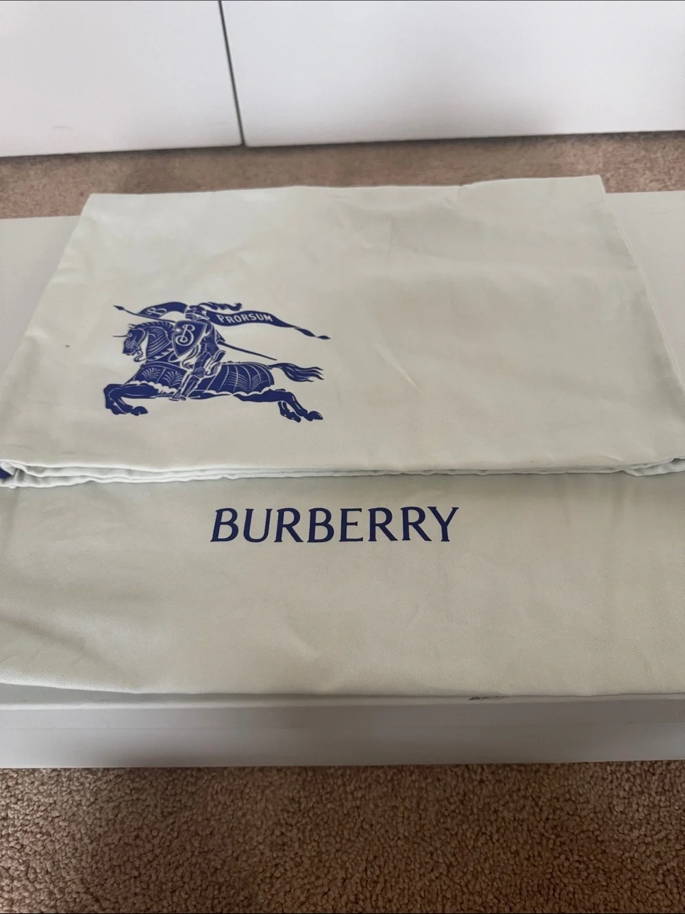 Burberry Black Leather Knee High Buckle Boots